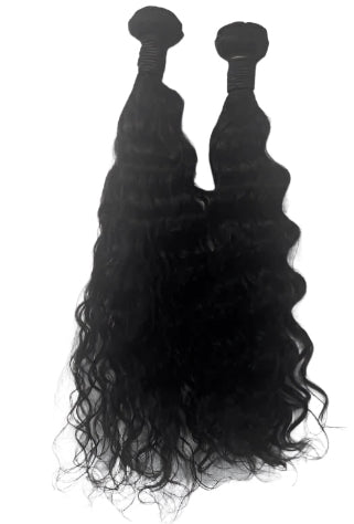 Brazilian natural hair extensions 2 bundles