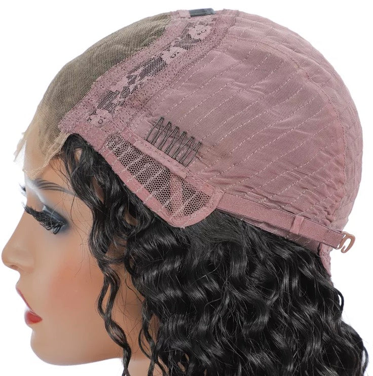 Human Hair Curly Lace front wig