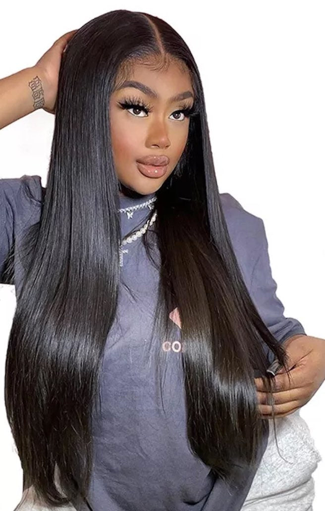Peruvian Straight hair-  1piece