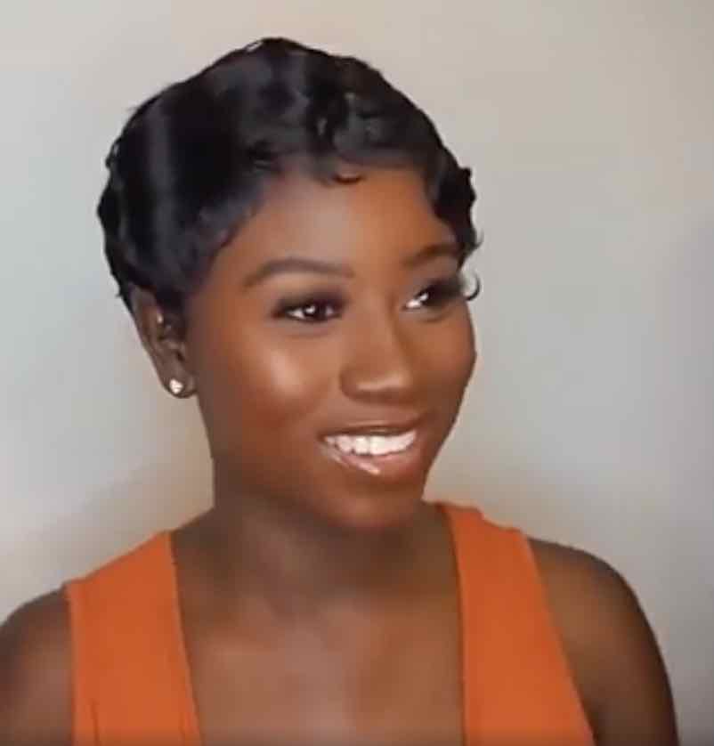 Zig-Zag Style Wig